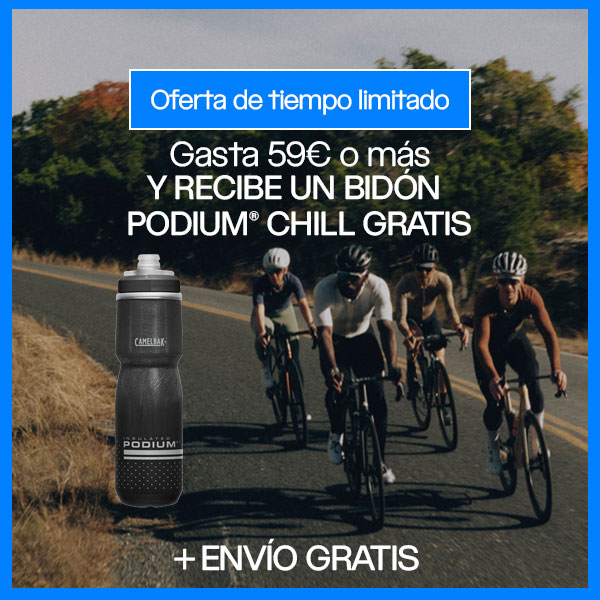 Gasta 59€ o más y recibe un bidón Podium® Chill GRATIS